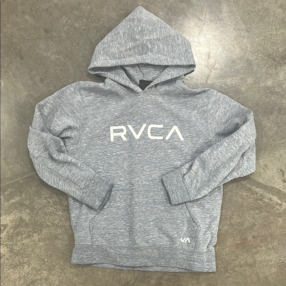 RVCA Boys Gray Hoodie Sweater